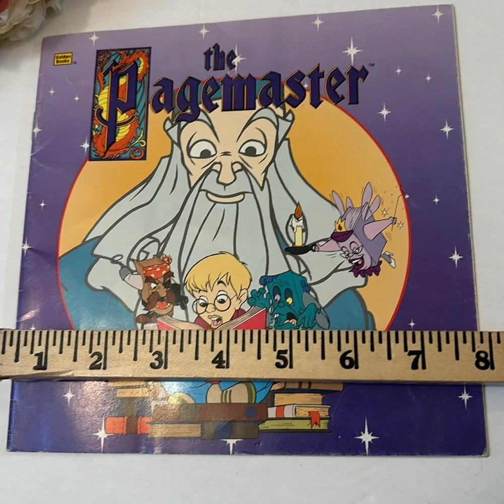 The Pagemaster (Golden Look-Look Books) Vintage Movie Book The Pagemaster